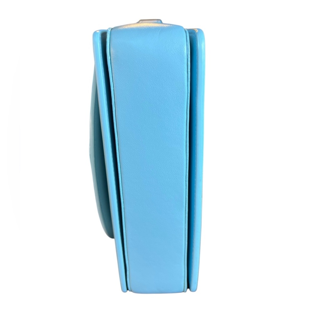 Christian Louboutin Loubi54 Small Leather Crossbody Bag Mint / Light Blue Color - Picture 7 of 15
